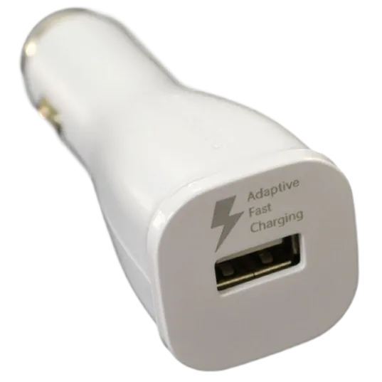 Samsung EP-LN915U OEM Adaptive Fast USB Car Charger Power Adapter in White