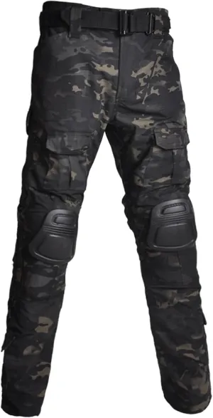Tactical Pants for Men Military Work Pants Stretch Cargo Pants Outdoor Activity Hiking Pants with Multi Pockets