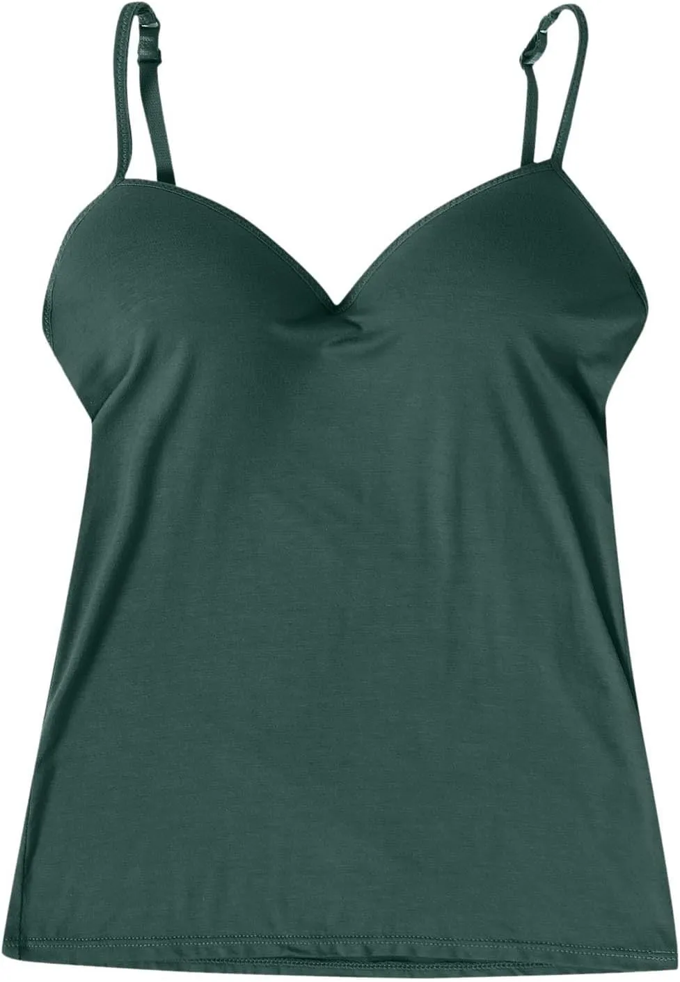 Tank Tops with Built in Bra for Women 2025 Sports Cute Padded Cami Shirts Summer Yoga Workout Camisoles Sleeveless Undershirt