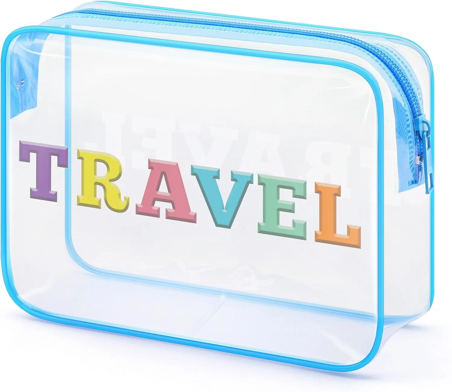 Travel Bag For Women Clear Makeup Bag Christmas Birthday Gift For Mom Grandma Funny PVC Cosmetic Bag Graduation Gift For Daughter Sister Retirement Gifts For Colleague Toiletry Bag For Travel(Travel