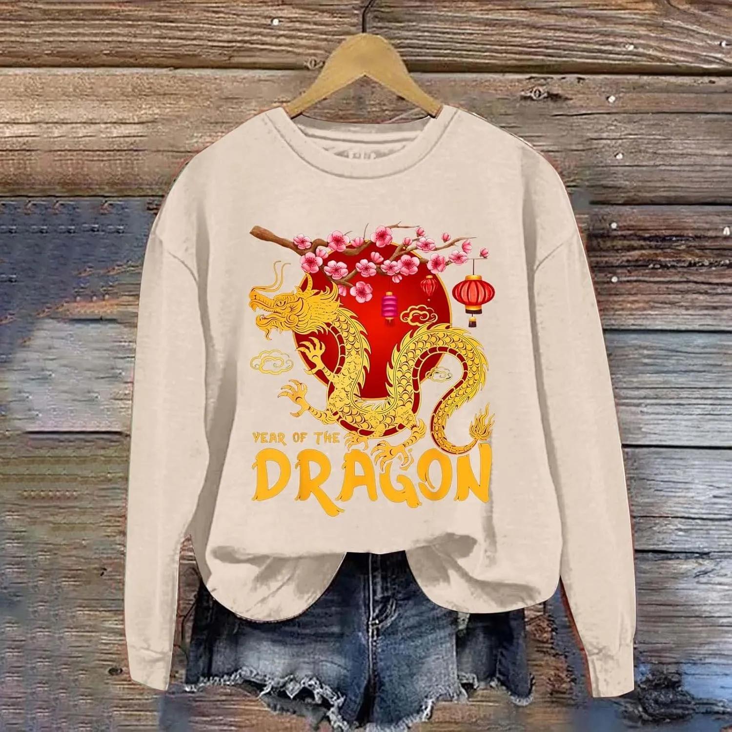 Trendy Outfits For Women Casual Sweatshirt 2000s Outfits For Women Denim Tears Hoodie Cotton Clothing For