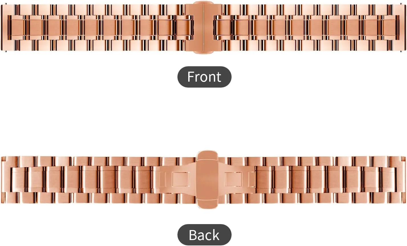 TStrap Metal Watch Band ?C Quick Release Watch Bands for Men Women - Stainless Steel Smart Watch Strap Bracelet Replacement Polished - 12mm ... 20mm 22mm 24mm