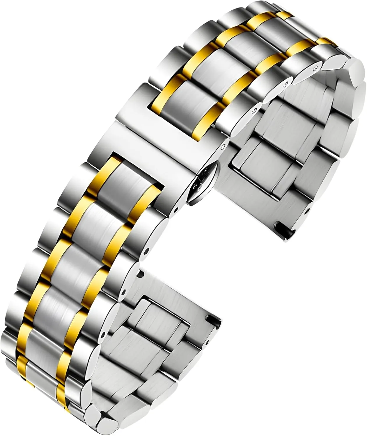 TStrap Metal Watch Band  Quick Release Watch Bands for Men Women - Stainless Steel Smart Watch Strap Bracelet Replacement Polished - 12mm ... 20mm 22mm 24mm