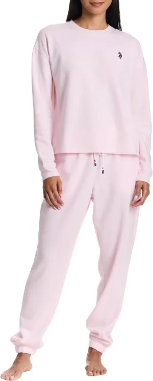 U.S. Polo Assn. Lounge Set Women, Athleisure and Lounge Pajama Sets for Women 2 Piece