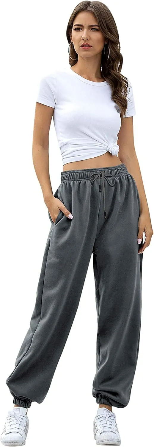 VINMEN Sweatpants for Women