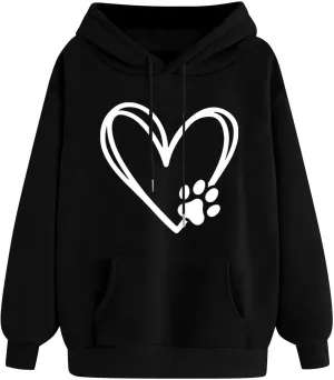VOGFFR Graphic Hoodies for Women Sweatshirt for Women Crewneck Sweatshirts for Women 2024 Oversized Hoodies for Women Oversized Hoodie for Women Oversized Hoodies for Women Womens Hoodie Oversized