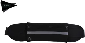 Waterproof Running Belt Waist Pack, Water Resistant Runners Belt Fanny Pack for Hiking Fitness.