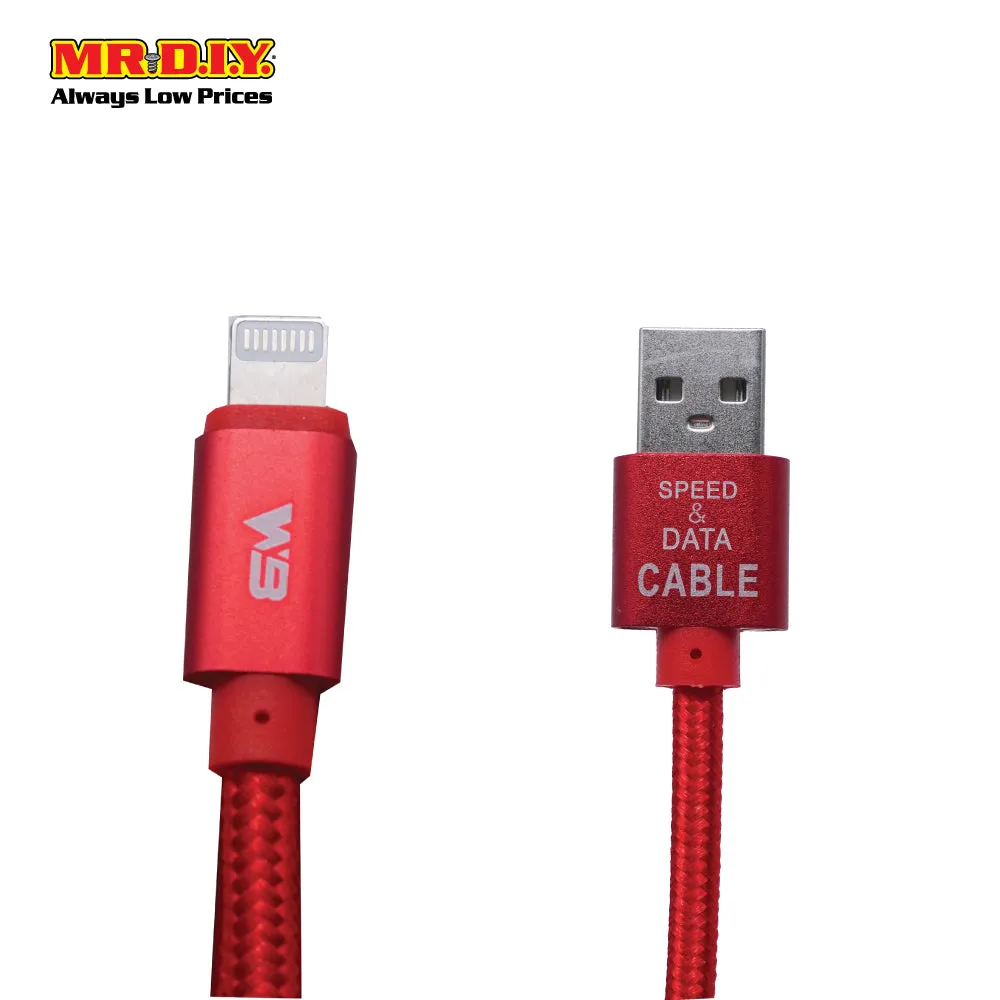 WB Fast Charging Lightning Data Cable 3-metre