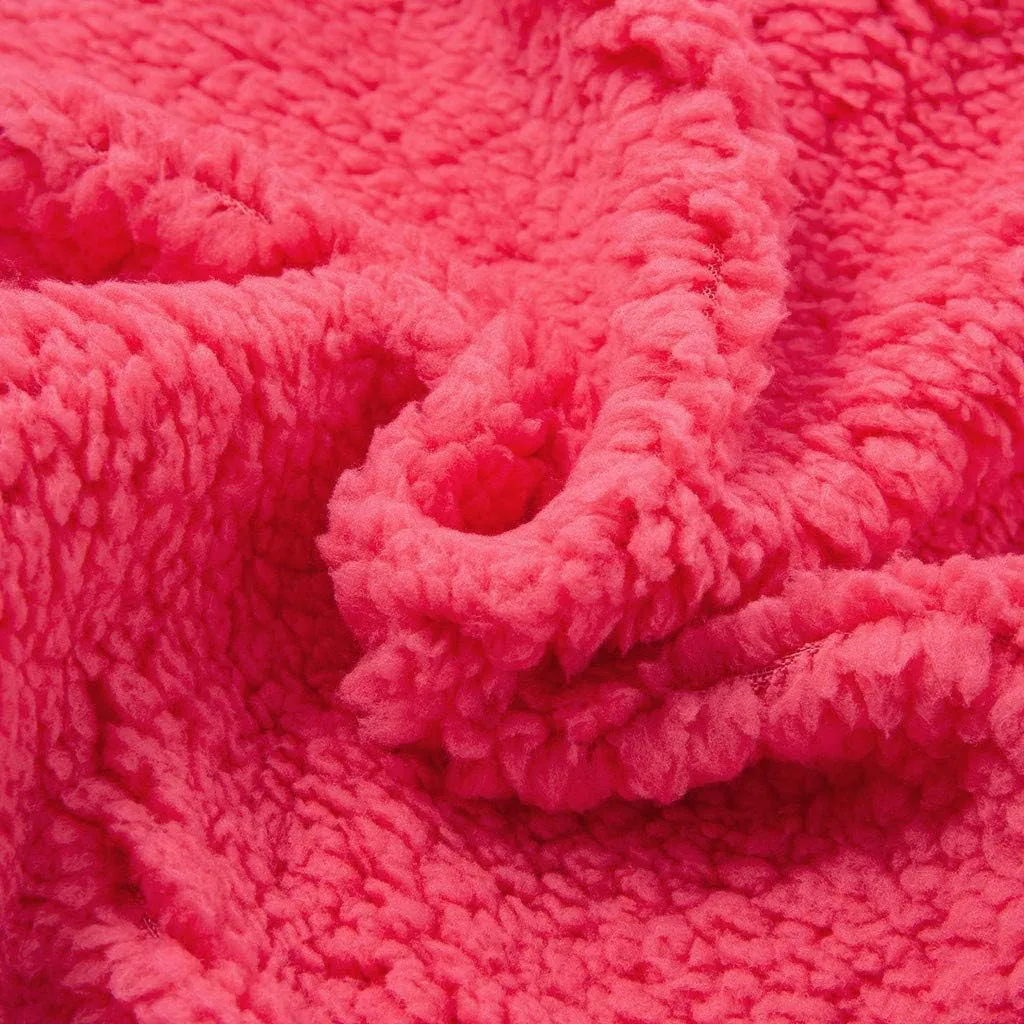 Winter Coat for Women 2024 Soft Fleece Jacket Fuzzy Sherpa Cardigan Open Front Fleece Button Down Warm Casual Sweater