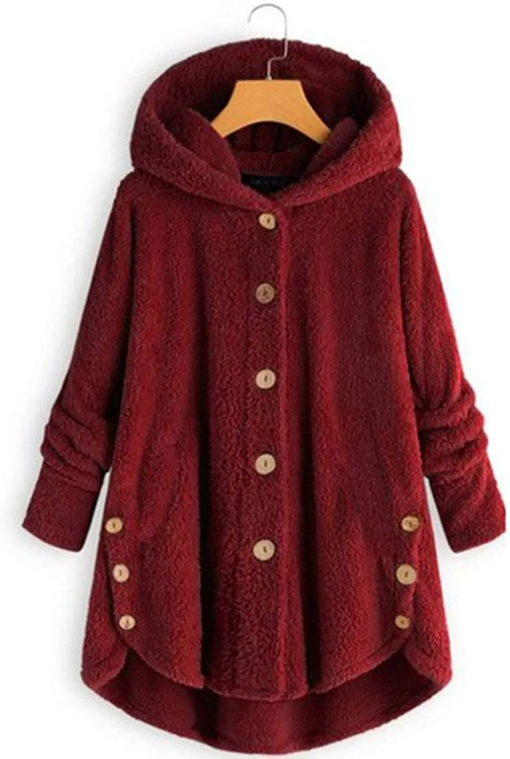 Winter Coats for Women Fashion Furry Sherpa Jacket Faux Fur Coat Shaggy Fleece Jacket Warm Clothes Oversized Coat