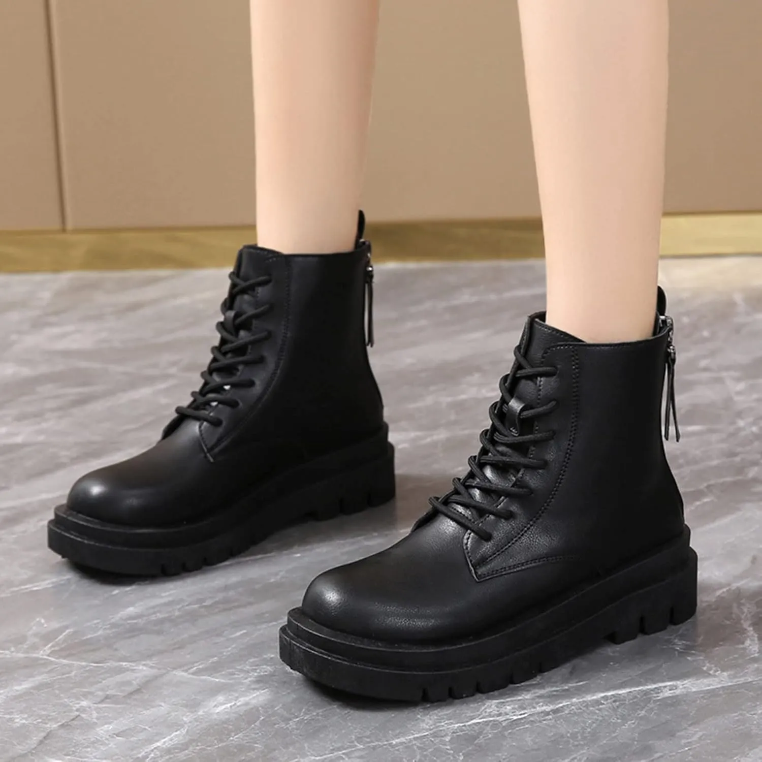 Womens Boots Ankle White Ankle Boots Botas Vaqueras Para Mujer Wide Leg Boots Women'S Ankle Boots & Booties 7.5 Wide White Ankle Boots for Women Wide