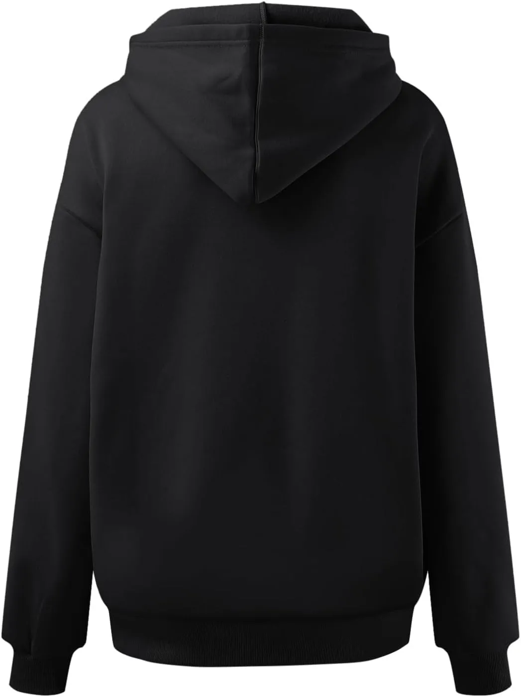 Womens Hoodies Oversized Sweatshirts Pullover Fleece Sweaters Long Sleeve With Pockets Winter Fall Outfits Y2k Clothes