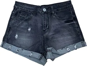 Womens Jean Shorts Distressed Ripped Denim Shorts High Waisted Casual Summer Shorts Fashion Cut Off 2025