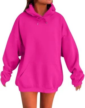 Womens Oversized Hoodies Sweatshirt-Pullover Sweatshirts with Pockets Fall Outfits