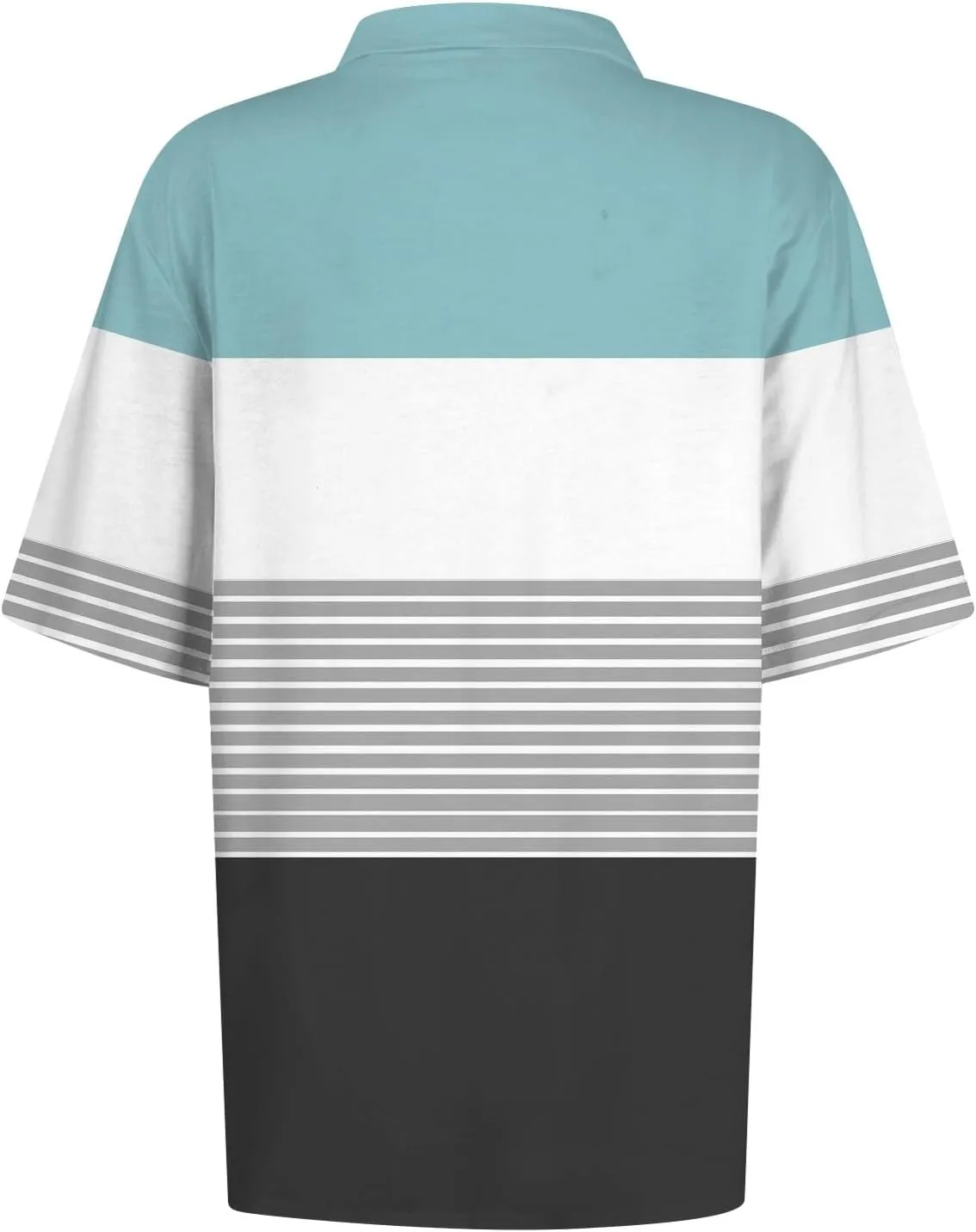 Women's Polo Shirts Short Sleeve Comfortable Breathable Wicking Shirt Solid Colour Stripe 3 Buttons Lapels Casual Tops