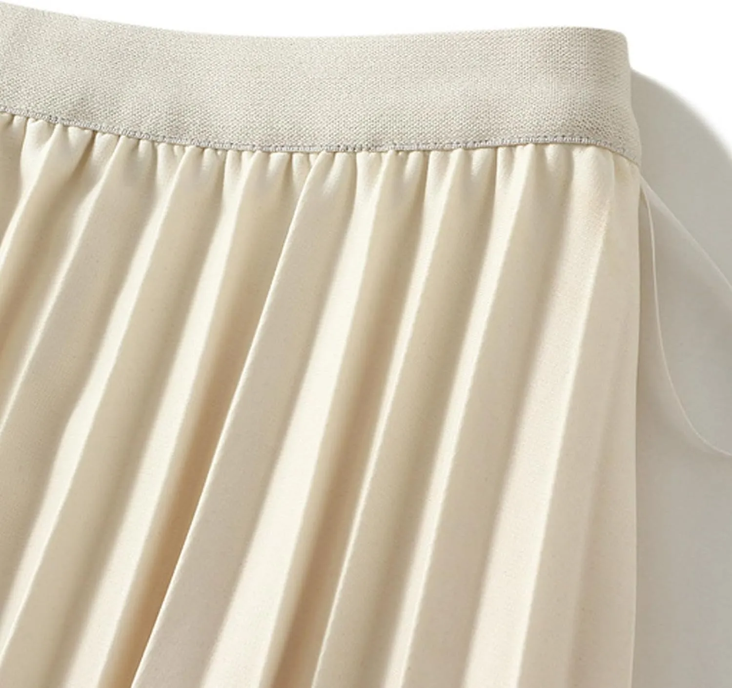 Womens Tulle Ruffle Pleated Skirts Fashion Solid Versatile A Line Maxi Skirt Holiday High Waisted Reversible Skirts