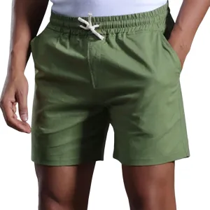 Workout Shorts Men Slim-Fit Elastic Beach Shorts Gym Basketball Lightweight Classic Regular Activewear Pants