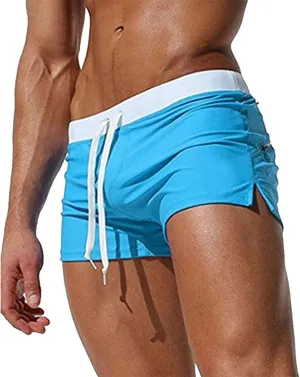 Workout Shorts Men,mens Workout Shorts Male Spring and 2024 Ultra Short Color Matching Shorts