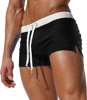 Workout Shorts Men,mens Workout Shorts Male Spring and 2024 Ultra Short Color Matching Shorts