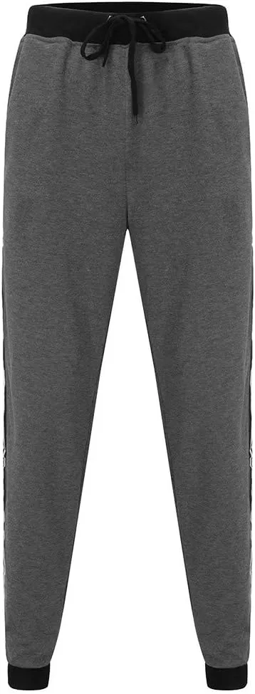WUAI-Men Fashion Jogger Athletic Pants - Classic Gym Sport Pants Bodybuilding Workout Running Slim Fit Sweatpants