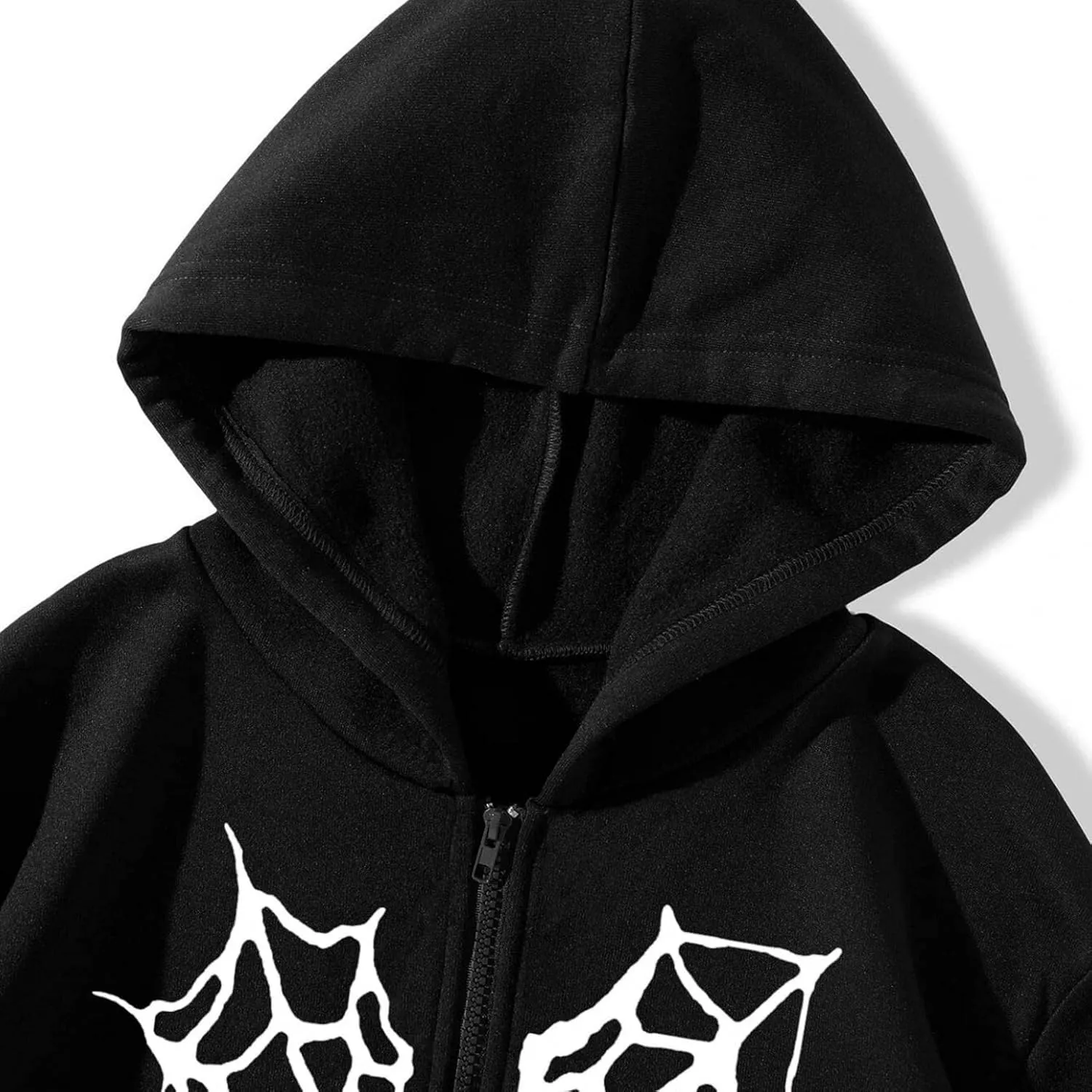 Y2K Hoodies for Women Full Zip Up Print Graphic Pockets Hooded Jacket 90s Long Sleeve Sweatshirt with Hood Grunge Harajuku