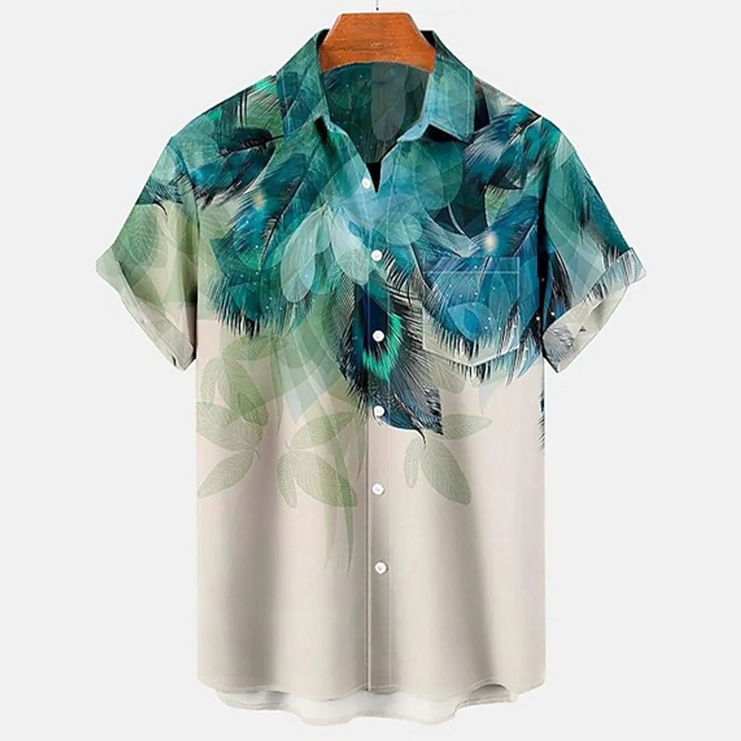 Ymosrh Men's Casual Button-Down Shirts Cotton Linen Solid Color Short Sleeve Shirts Loose Short Button Down Shirts, M-4XL