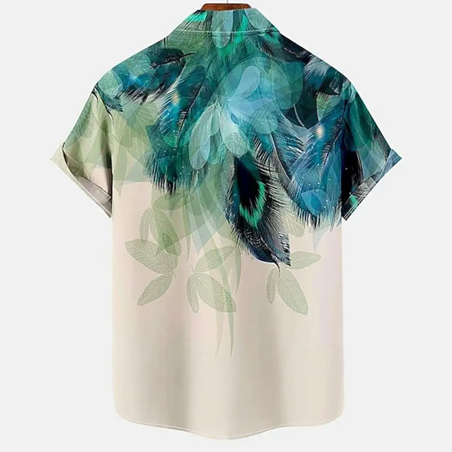 Ymosrh Men's Casual Button-Down Shirts Cotton Linen Solid Color Short Sleeve Shirts Loose Short Button Down Shirts, M-4XL