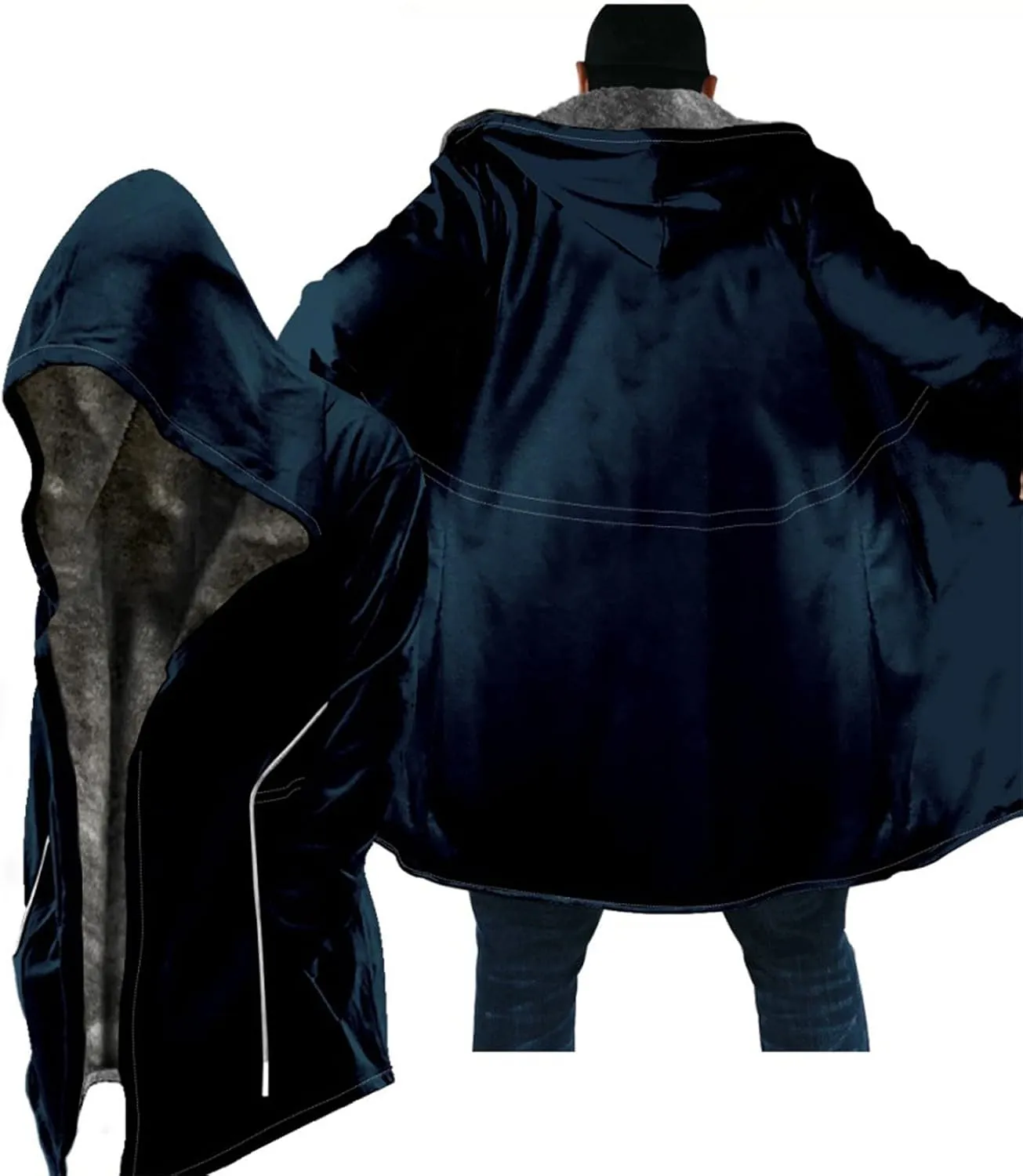 Ymosrh Men's Sweatshirts Hoodies Slim Fit Lightweight Zip Up Hoodie With Pockets Long Sleeve Full-Hooded Sweatshirt, M-6XL
