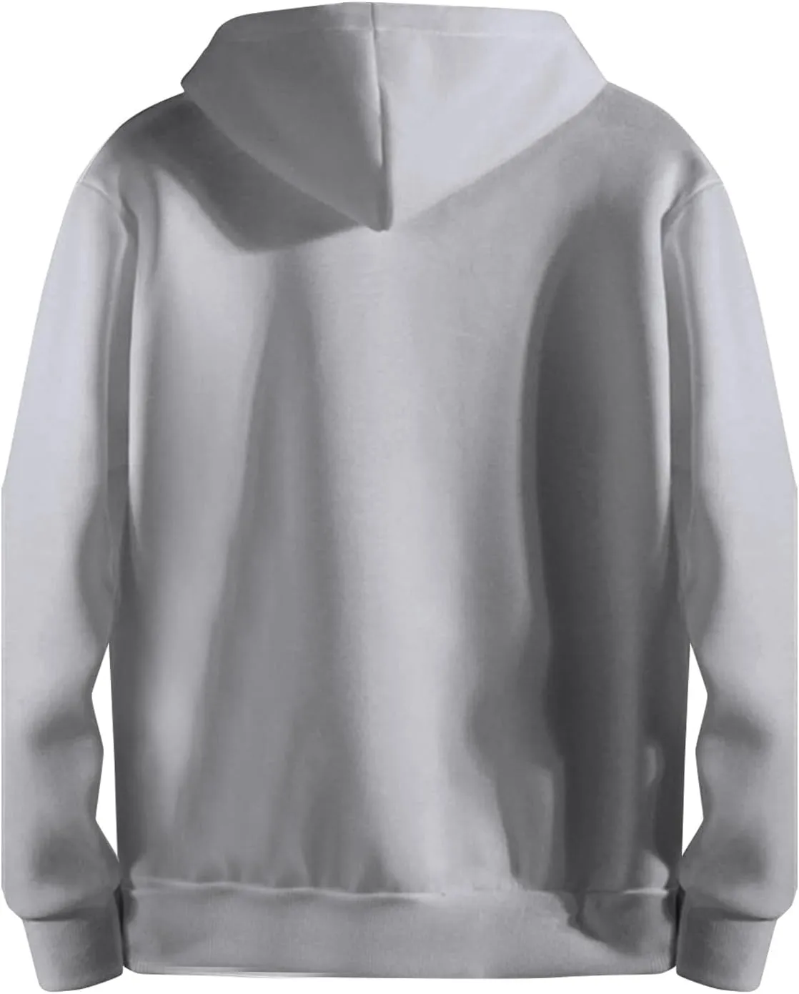 Ymosrh Zip Up Hoodie Hooded Cardigan Fall Winter Jacket Coat Hoodies With Kanga Pockets Sweatshirts, M-3XL