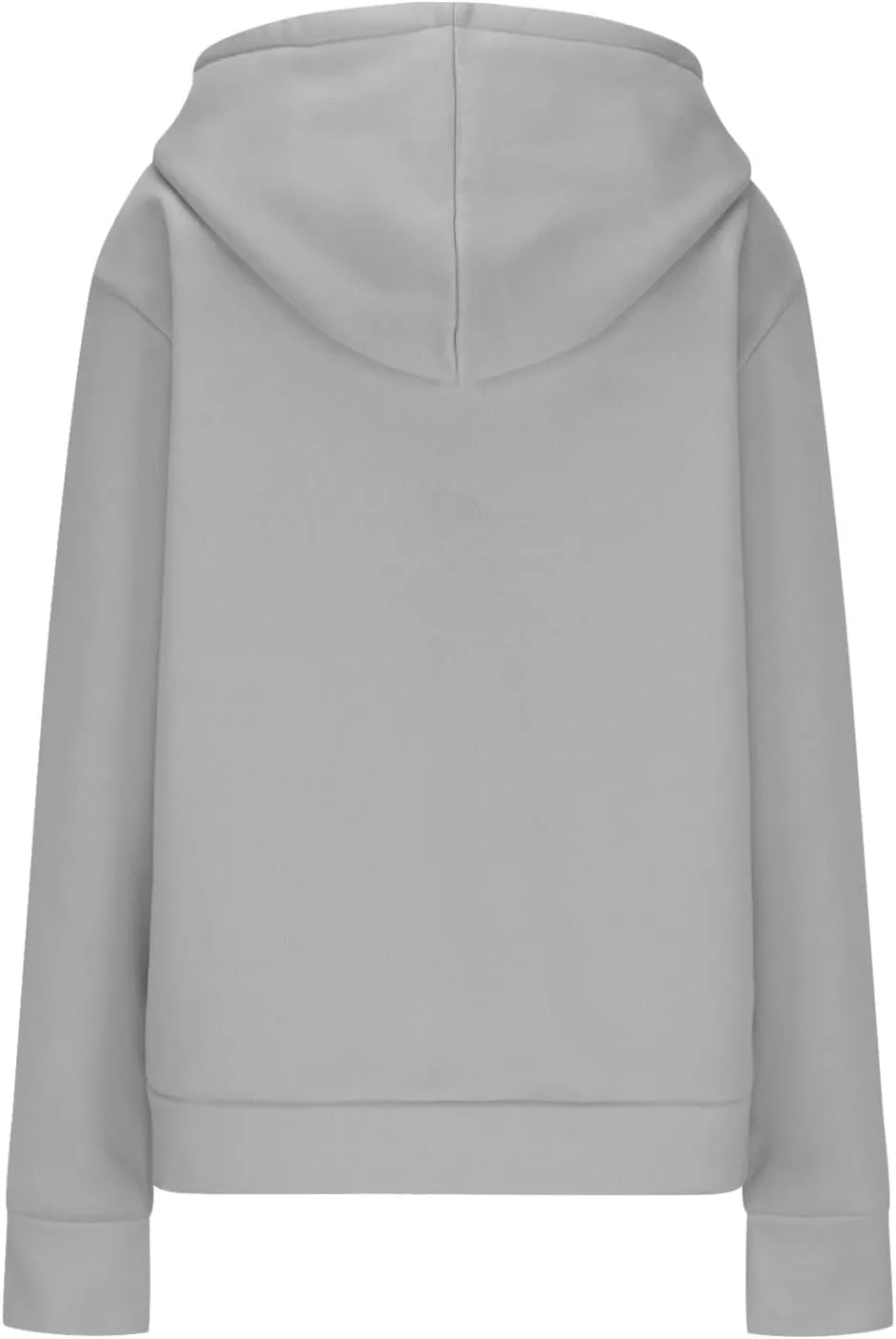 Zip Up Hoodie Womens Long Sleeve Drawstring Hooded Sweatshirt Casual Fleece Jacket 2024 Fall Outfits with Pockets